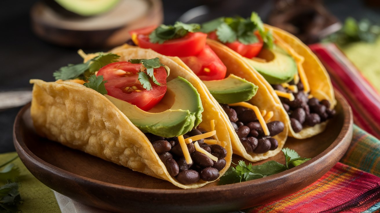 Crispy Black Bean Tacos Recipe