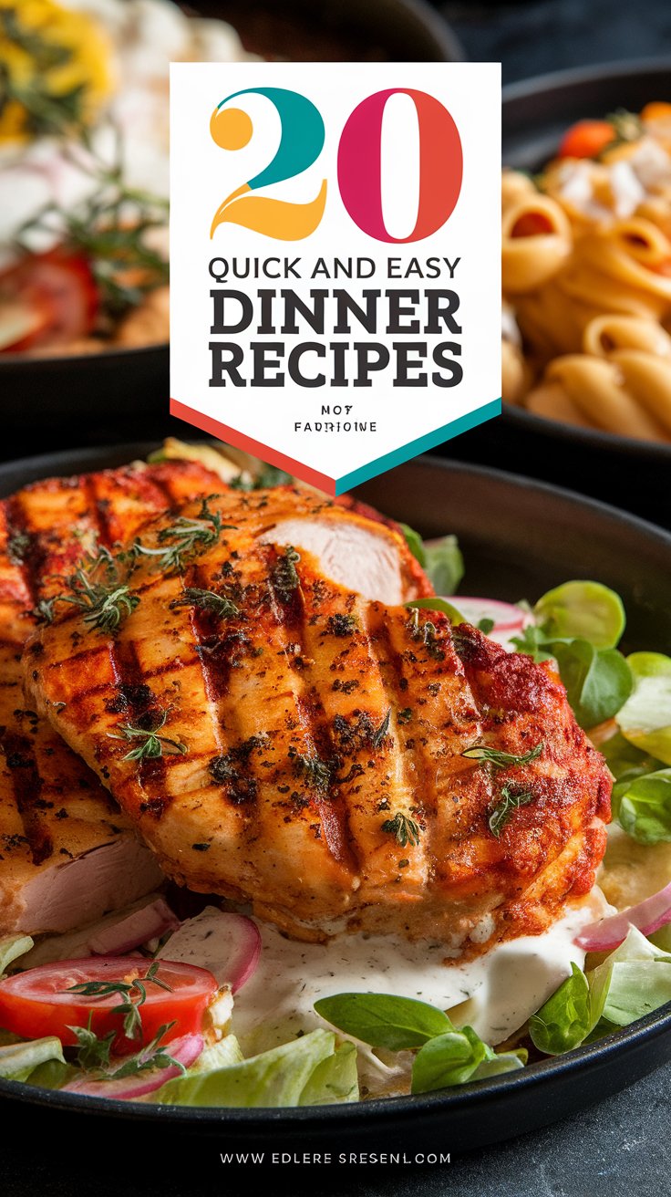 Quick and Easy Dinner Recipes for Busy Families