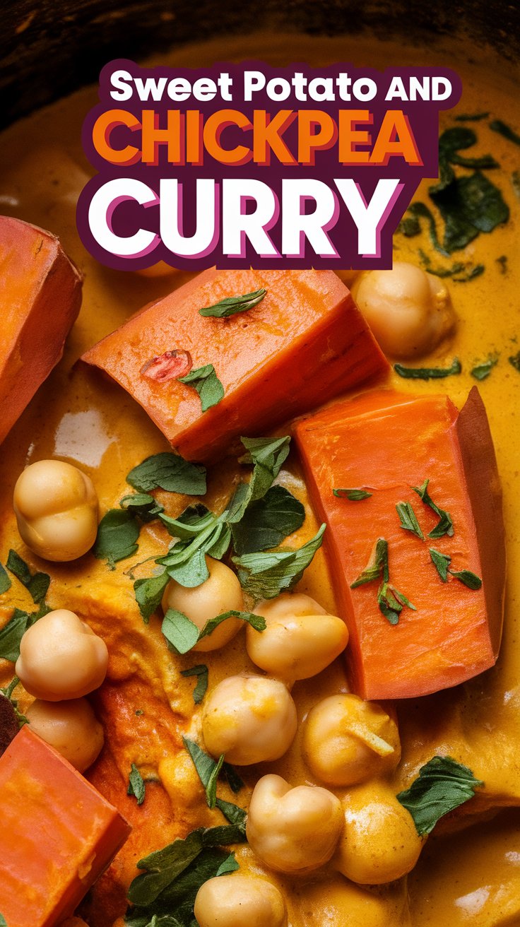 Sweet Potato and Chickpea Curry Recipe