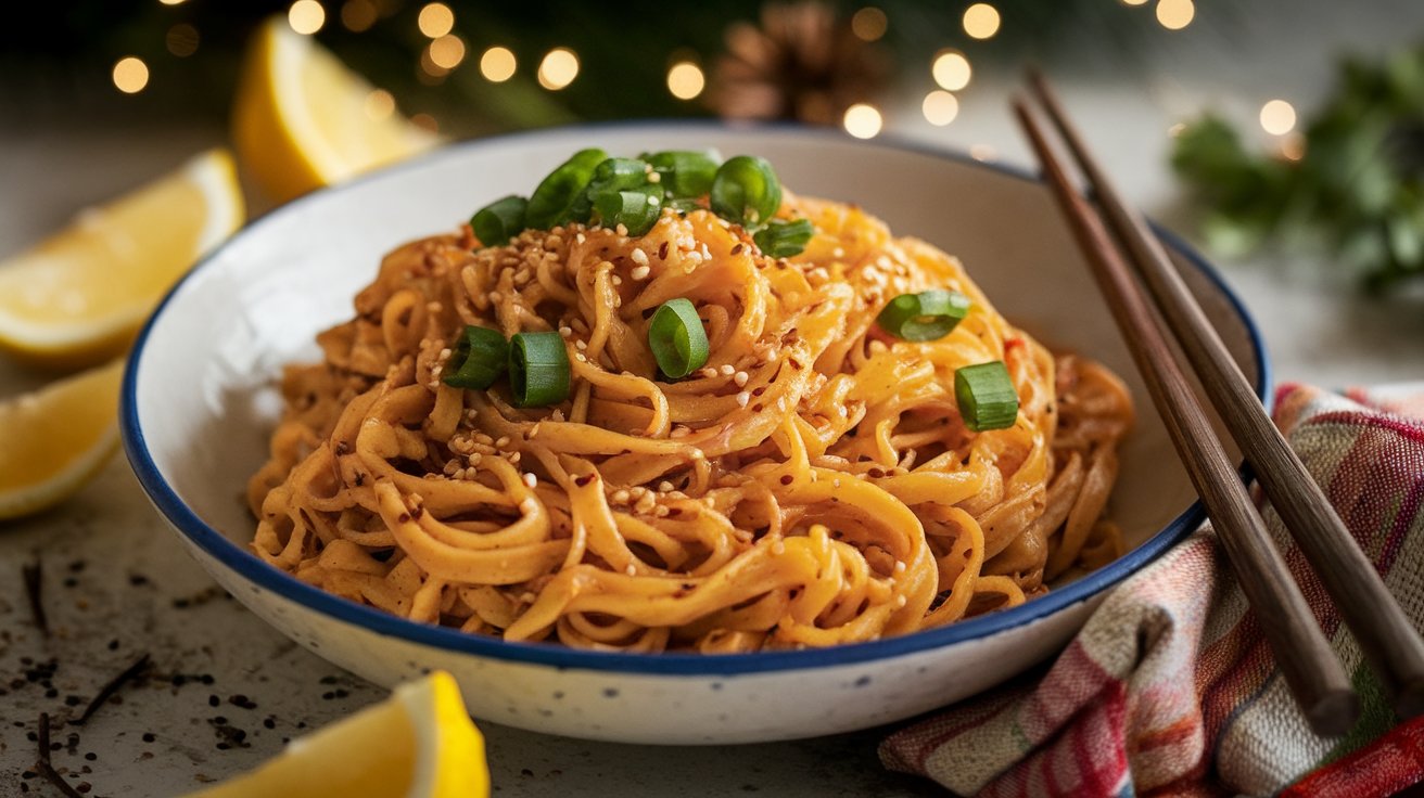 Easy Vegan Garlic Noodles Recipe