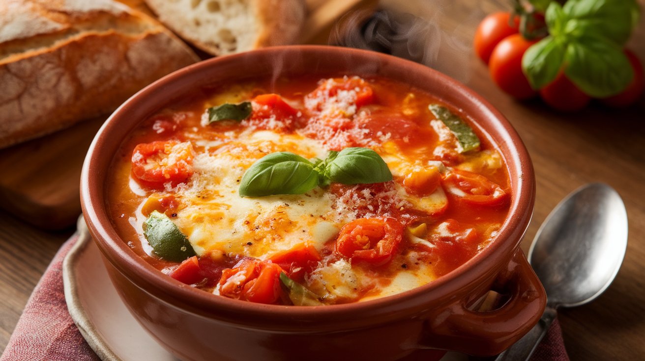 Vegetarian Lasagna Soup